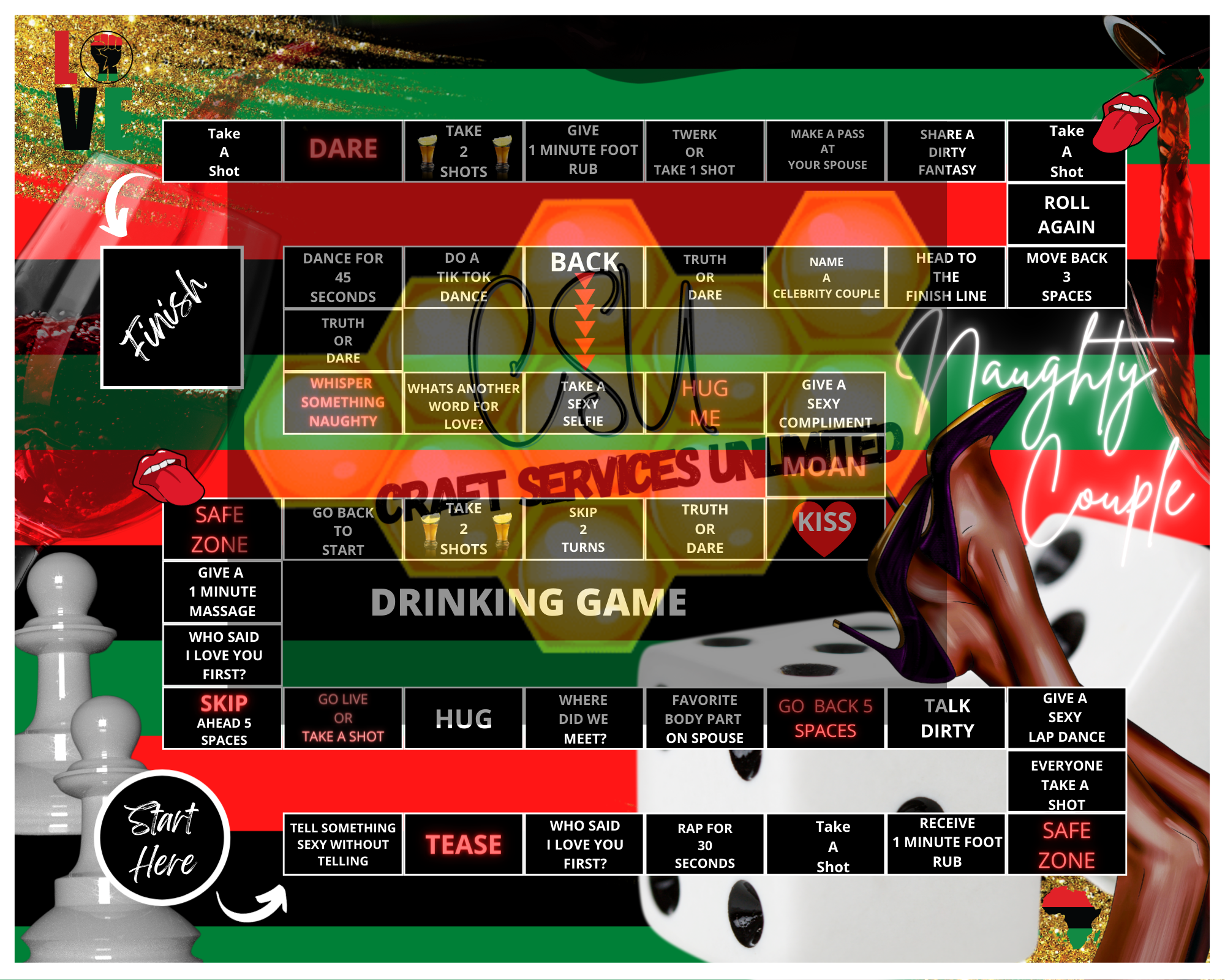 A night to remember Board Game