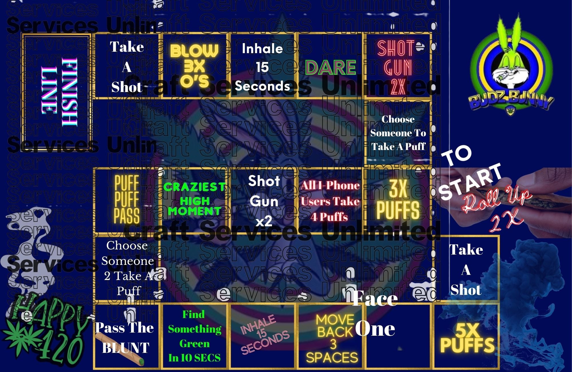 Puff Game Board