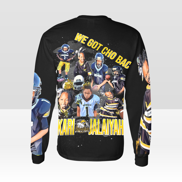 Exclusive-Custom 3D all over print Long Sleeve