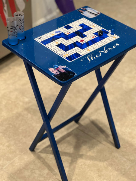 Exclusive Game Board TV Table