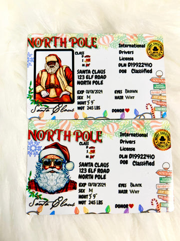 Santa Sleigh Li Cense